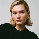 Sculpted Dome Statement Earrings