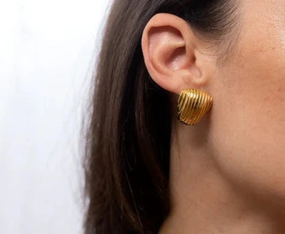 Chunky Ridge Earrings