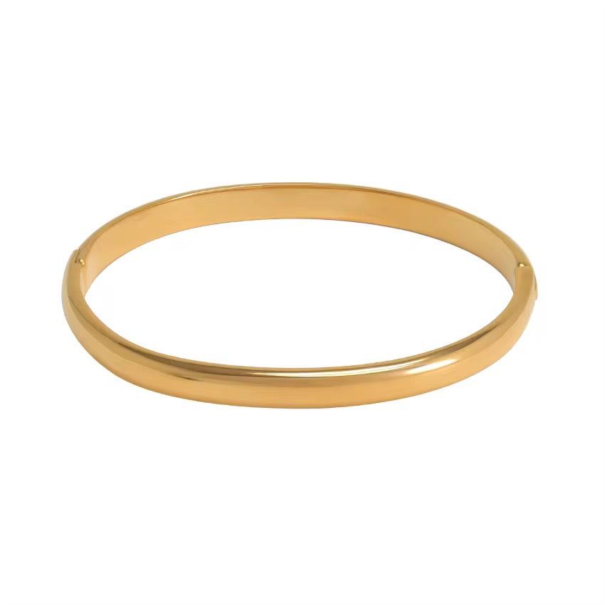 Brazalete minimalista sólido