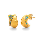 Sculptura Pavé Hoops