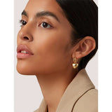 Puffy Heart Drop Earrings
