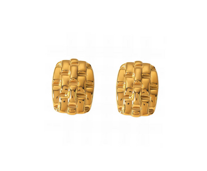 Chunky Weave Earrings