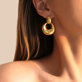 Sculptural Dome Earrings