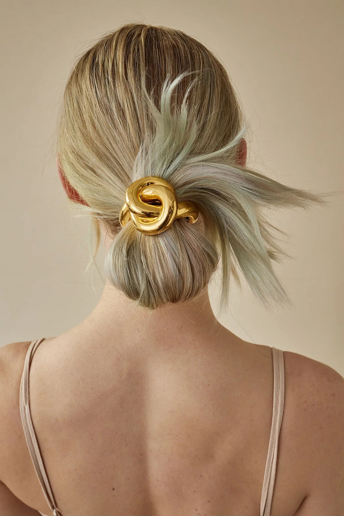 Knot Metal Hair Tie