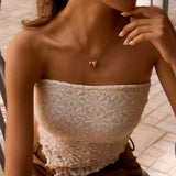 Lumière Pavé Bead Necklace