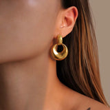Sculptural Dome Earrings