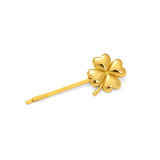 Lucky Clover Metal Hair Pin
