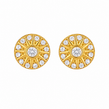 Sunburst Halo Studs