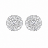 Sunburst Halo Studs