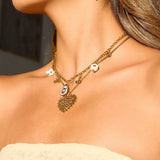 Cherry Belle Love Charm Necklace