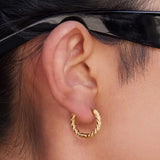 Textured Hoops