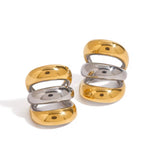 Triple Bold Ear Cuff