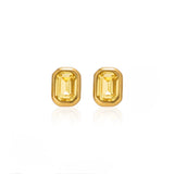 Emerald-Cut Stud