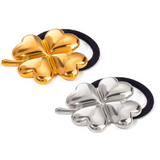 Clover Metal Ponytail Cuff