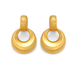 Sculptural Dome Earrings