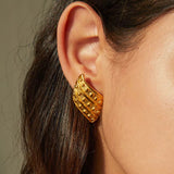 Leaf Statement Earrings