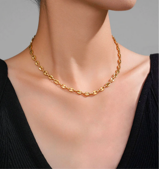 Oval Link Chain Necklace