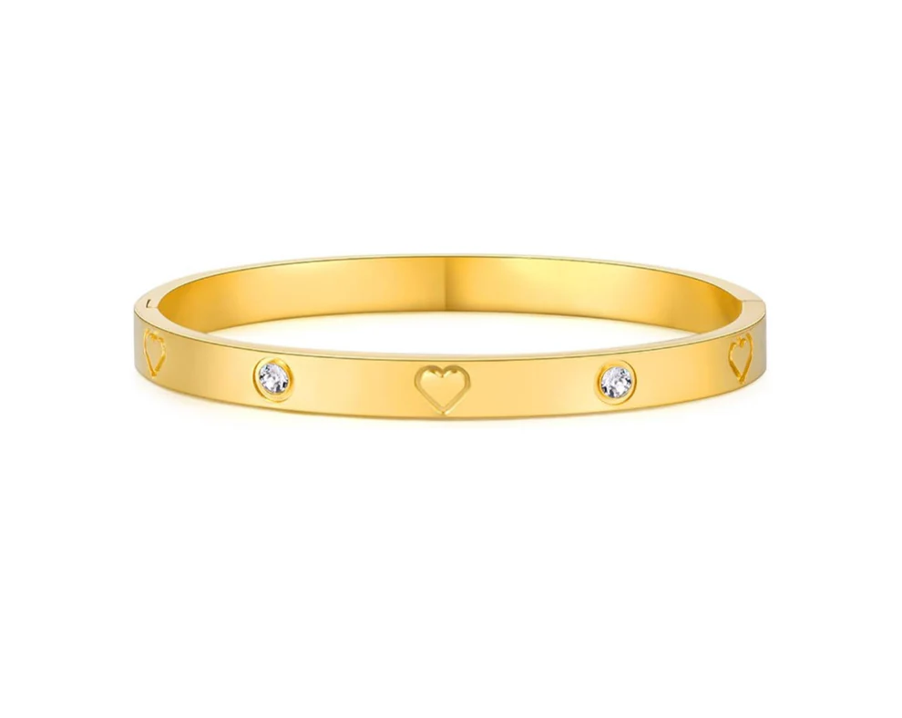 Pulsera de amor brillante