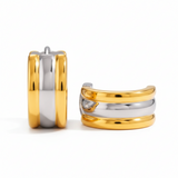 Chunky Huggie Hoops