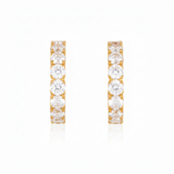 Pavé Open Hoops